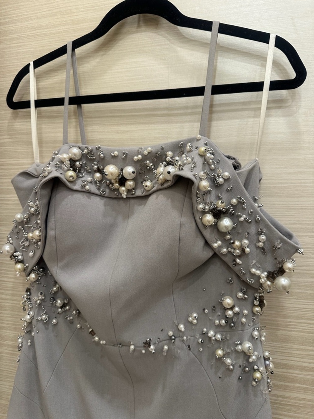 Custom Made Luciana Balderrama Galaxy Embellished Mermaid Dress size 10/12